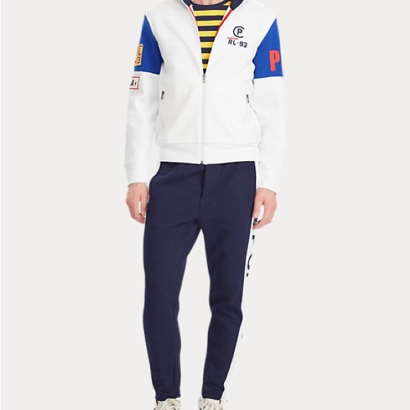 POLO RALPH LAUREN CP 93 Regatta Double-Knit Track Jacket Limited Edition L 14-16 - Picture 5 of 8